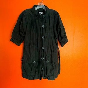 Lightweight Vince 3/4 sleeve jacket